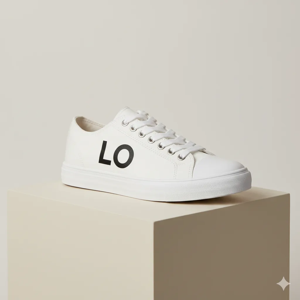 LOVALL certifications shoes editorial image